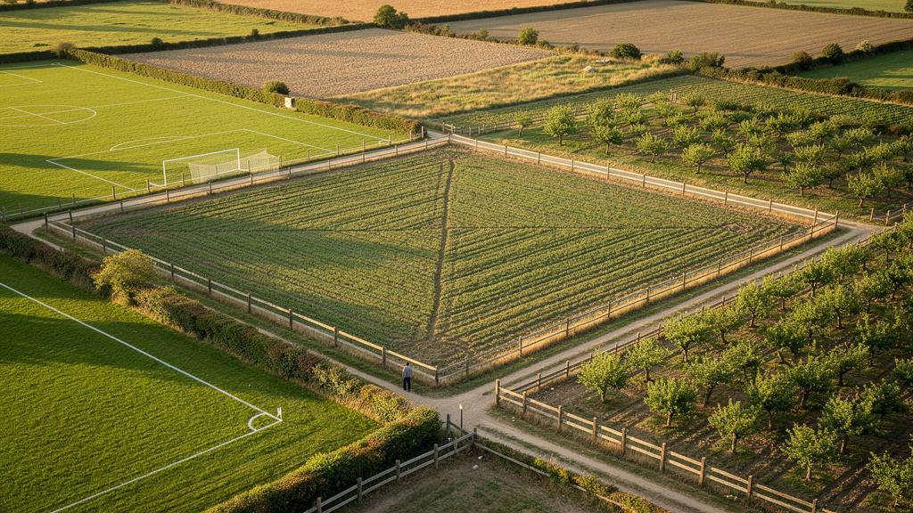 Des exemples concrets pour visualiser ce que représente un hectare