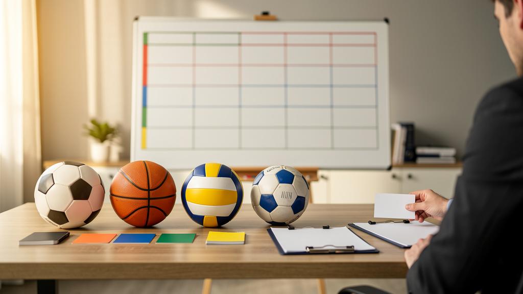 La liste des sports collectifs : tableau comparatif