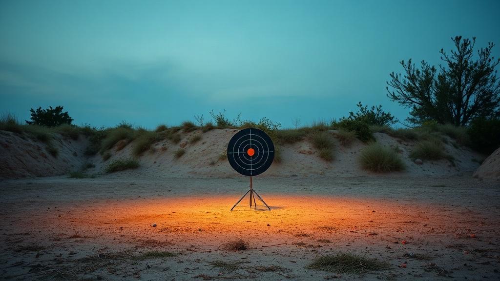 Ligne de lancer au sol devant une cible de fléchettes