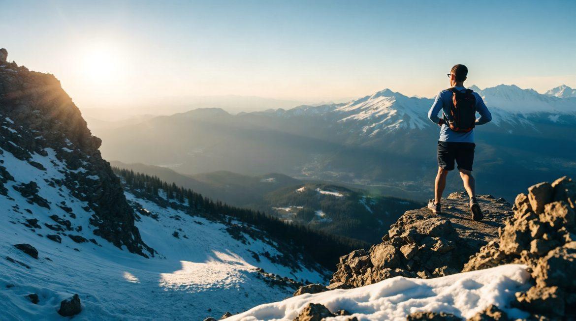 Ultra tour du Beaufortain 2026 : parcours, inscriptions et résultats Traileur en course sur un sentier de crête dans le Beaufortain